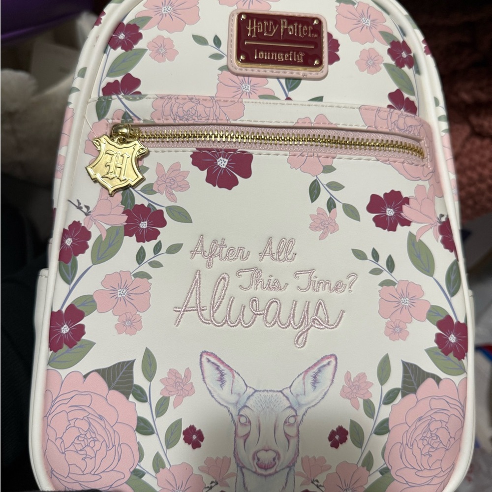Harry Potter Loungefly Floral Backpack